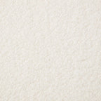 Fauteuil d'appoint en velours blanc 37,8 avec support lombaire