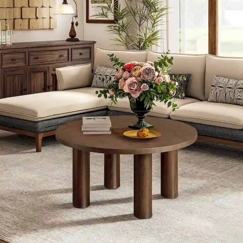 Table basse ronde