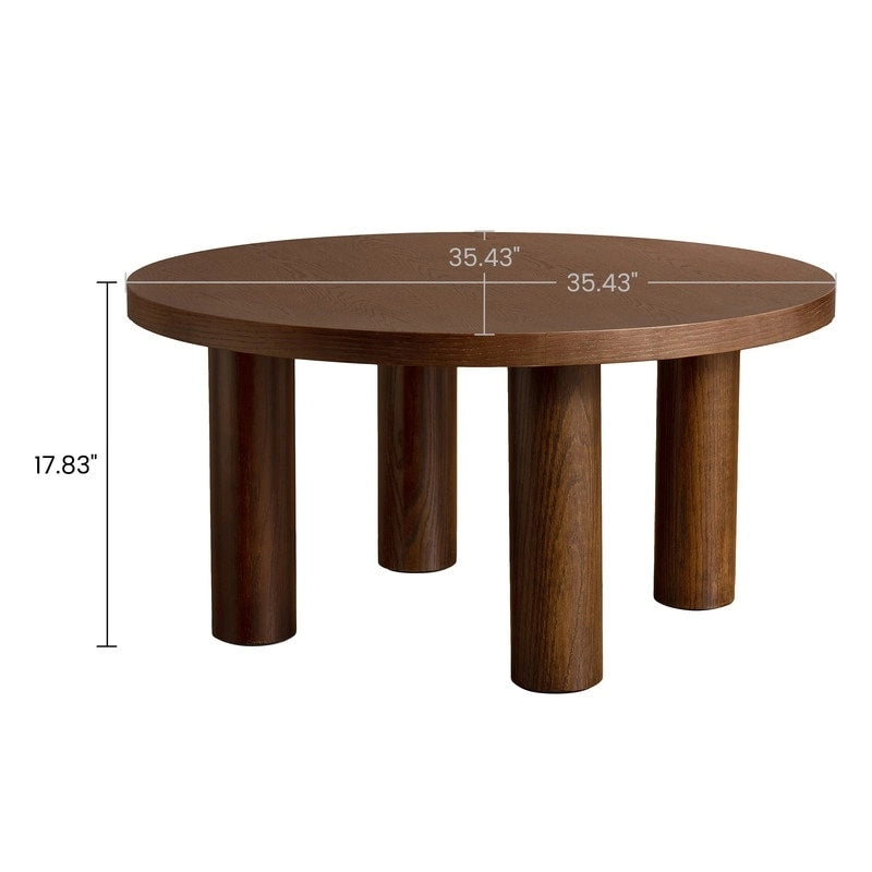 Table basse ronde