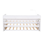 Lit de repos Twin XL avec lits gigognes, étagères et USB