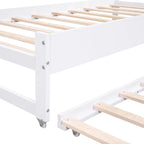 Lit de repos Twin XL avec lits gigognes, étagères et USB