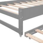 Lit de repos Twin XL avec lits gigognes, étagères et USB