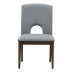 Table à manger ronde extensible de style moderne avec rallonge amovible et chaises de salle à manger rembourrées