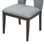 Table à manger ronde extensible de style moderne avec rallonge amovible et chaises de salle à manger rembourrées