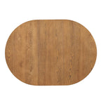Table à manger ronde extensible de style moderne avec rallonge amovible et chaises de salle à manger rembourrées