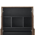 DH BASIC Urban Reclaimed Oak 15-Pair Shoe Cabinet by Denhour