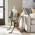Sawyer Industrial Reclaimed Rectangular End Table
