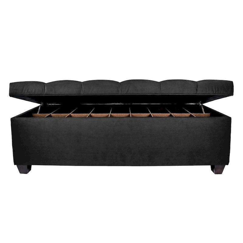 Banc de rangement pour chaussures capitonné Secret Obsession
