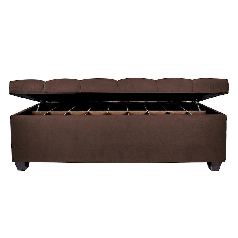 Banc de rangement pour chaussures capitonné Secret Obsession