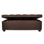 Banc de rangement pour chaussures capitonné Secret Obsession