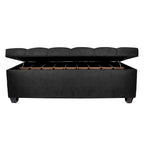 Banc de rangement pour chaussures capitonné Secret Obsession