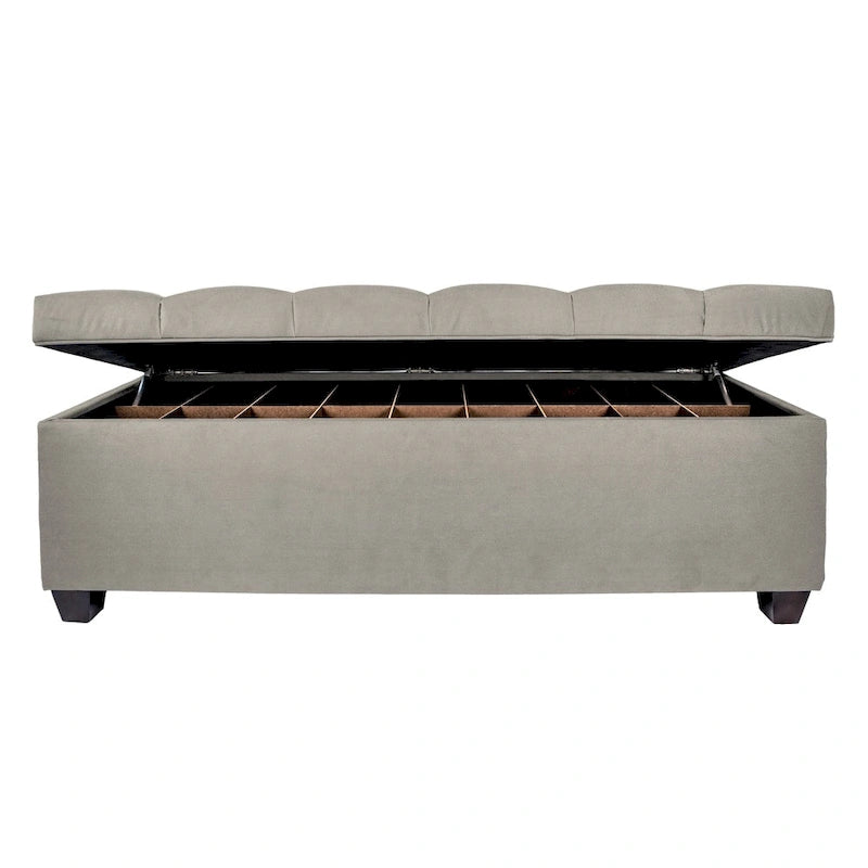 Banc de rangement pour chaussures capitonné Secret Obsession