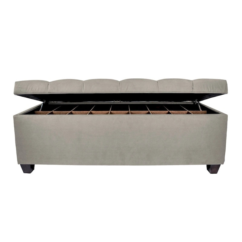 Banc de rangement pour chaussures capitonné Secret Obsession
