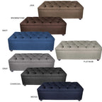 Banc de rangement pour chaussures capitonné Secret Obsession