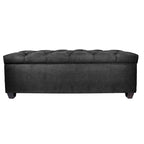 Banc de rangement pour chaussures capitonné Secret Obsession