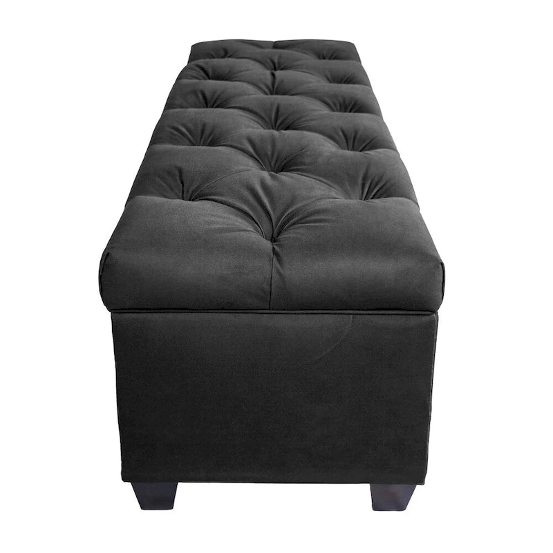 Banc de rangement pour chaussures capitonné Secret Obsession