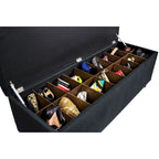 Banc de rangement pour chaussures capitonné Secret Obsession