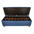 Banc de rangement pour chaussures capitonné Secret Obsession