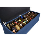 Banc de rangement pour chaussures capitonné Secret Obsession