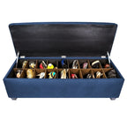 Banc de rangement pour chaussures capitonné Secret Obsession