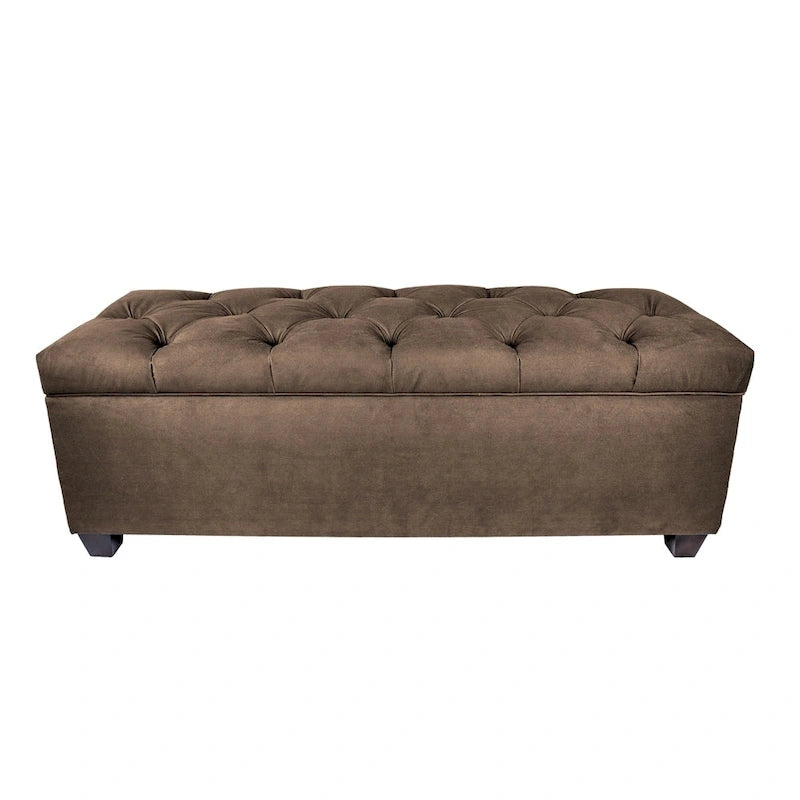 Banc de rangement pour chaussures capitonné Secret Obsession