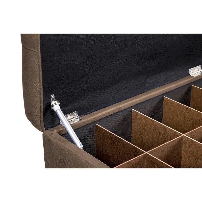 Banc de rangement pour chaussures capitonné Secret Obsession