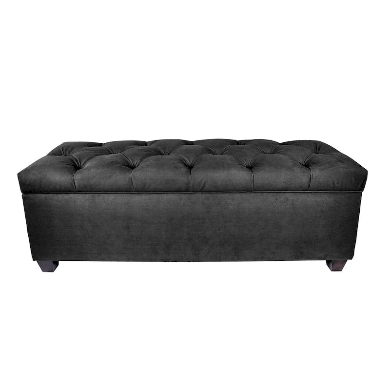 Banc de rangement pour chaussures capitonné Secret Obsession