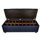 Banc de rangement pour chaussures capitonné Secret Obsession