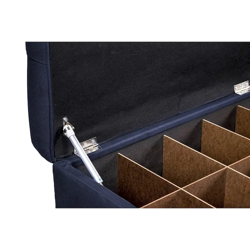 Banc de rangement pour chaussures capitonné Secret Obsession