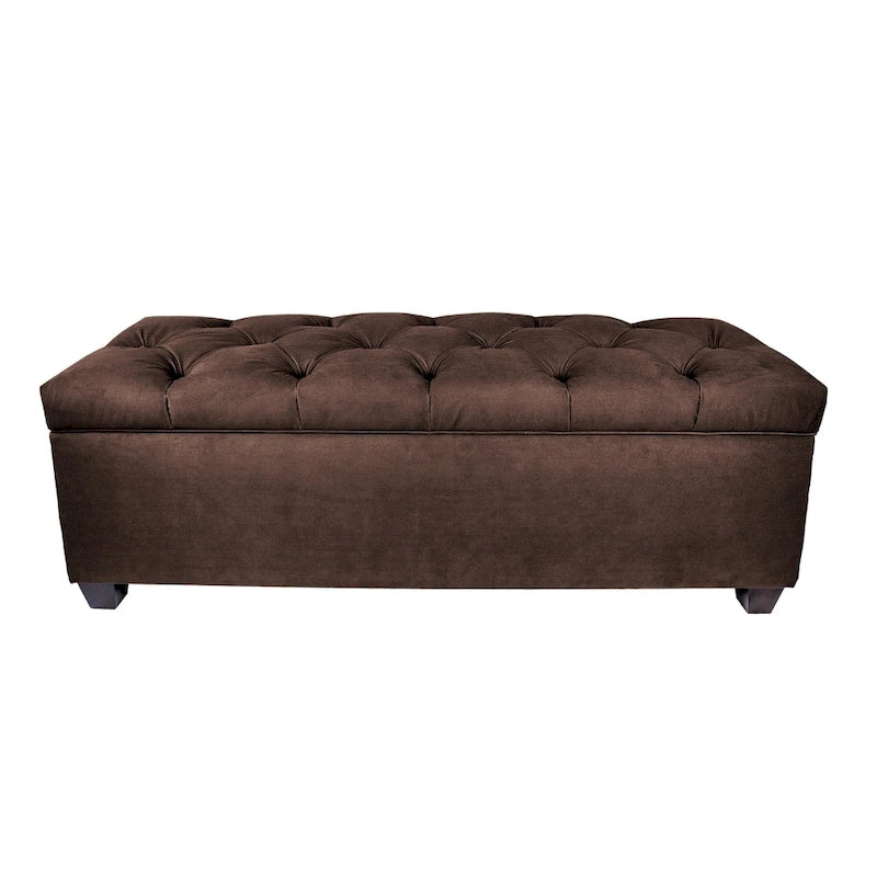 Banc de rangement pour chaussures capitonné Secret Obsession