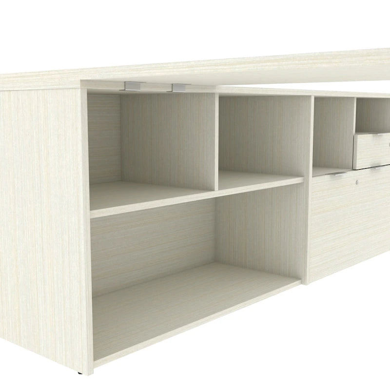 Bureau en U i3 Plus avec deux tiroirs