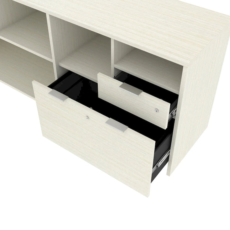 Bureau en U i3 Plus avec deux tiroirs