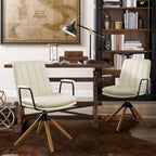 Chaise de bureau pivotante de style Mid-century