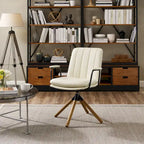Chaise de bureau pivotante de style Mid-century