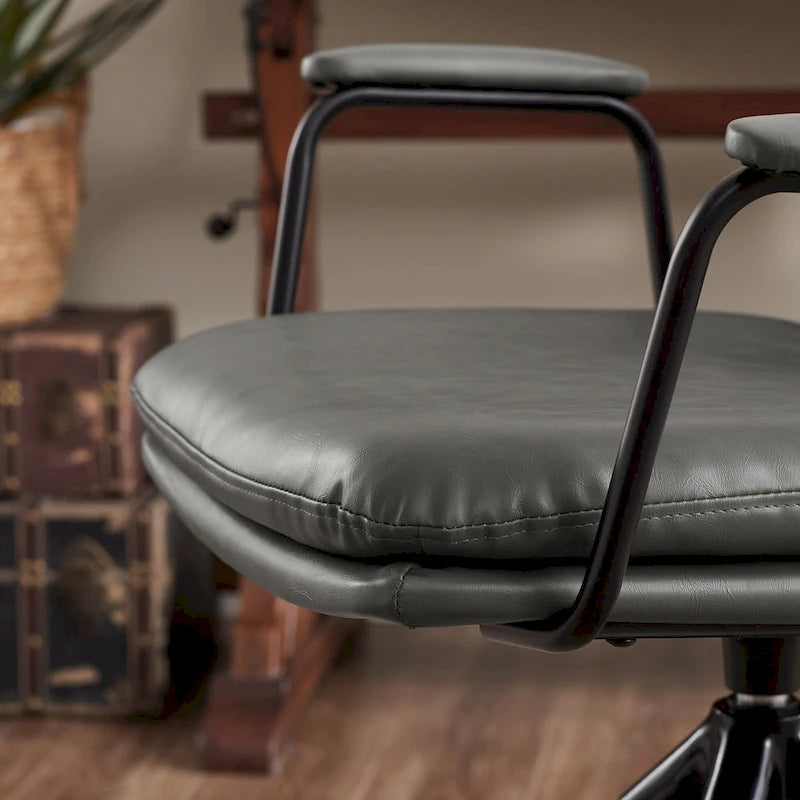 Chaise de bureau pivotante de style Mid-century