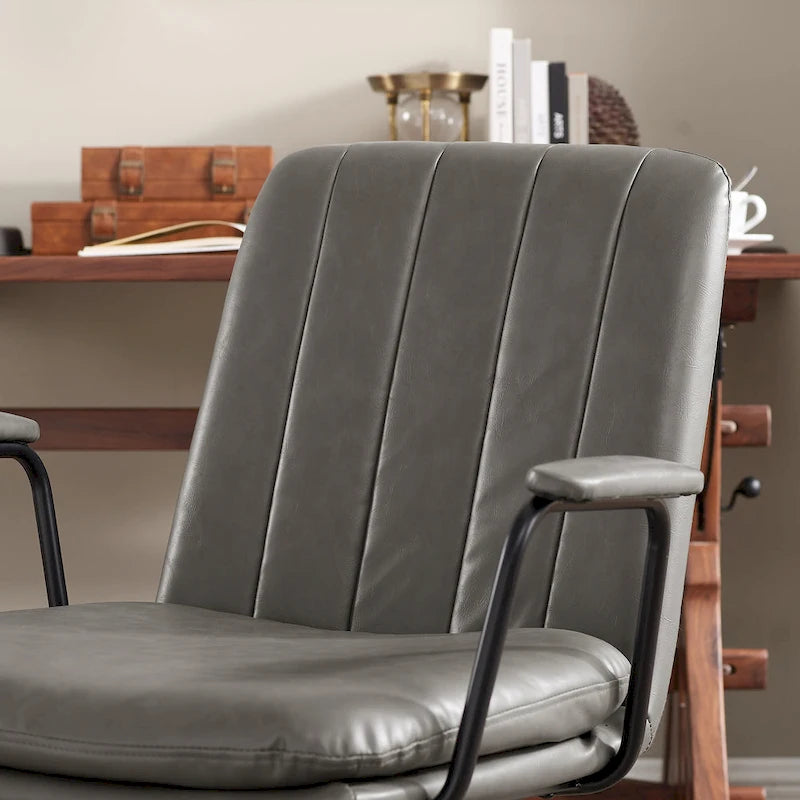 Chaise de bureau pivotante de style Mid-century