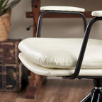 Chaise de bureau pivotante de style Mid-century