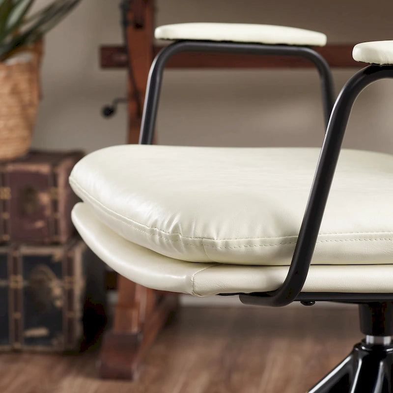 Chaise de bureau pivotante de style Mid-century