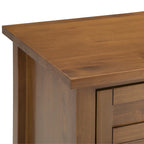 Table de chevet transitionnelle Norfolk de 24 pouces de large