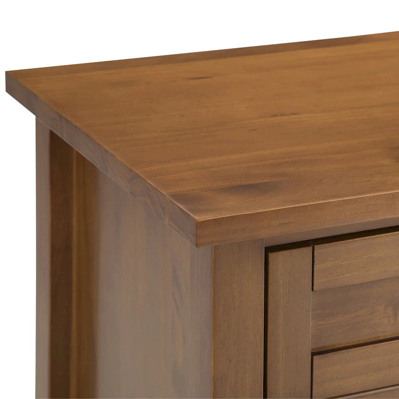 Table de chevet transitionnelle Norfolk de 24 pouces de large