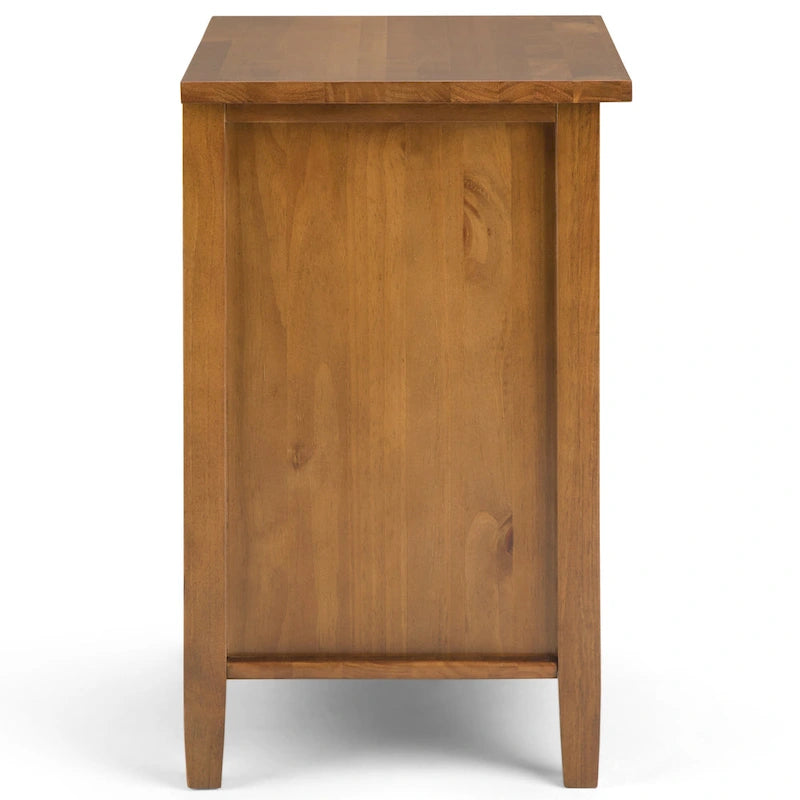 Table de chevet transitionnelle Norfolk de 24 pouces de large