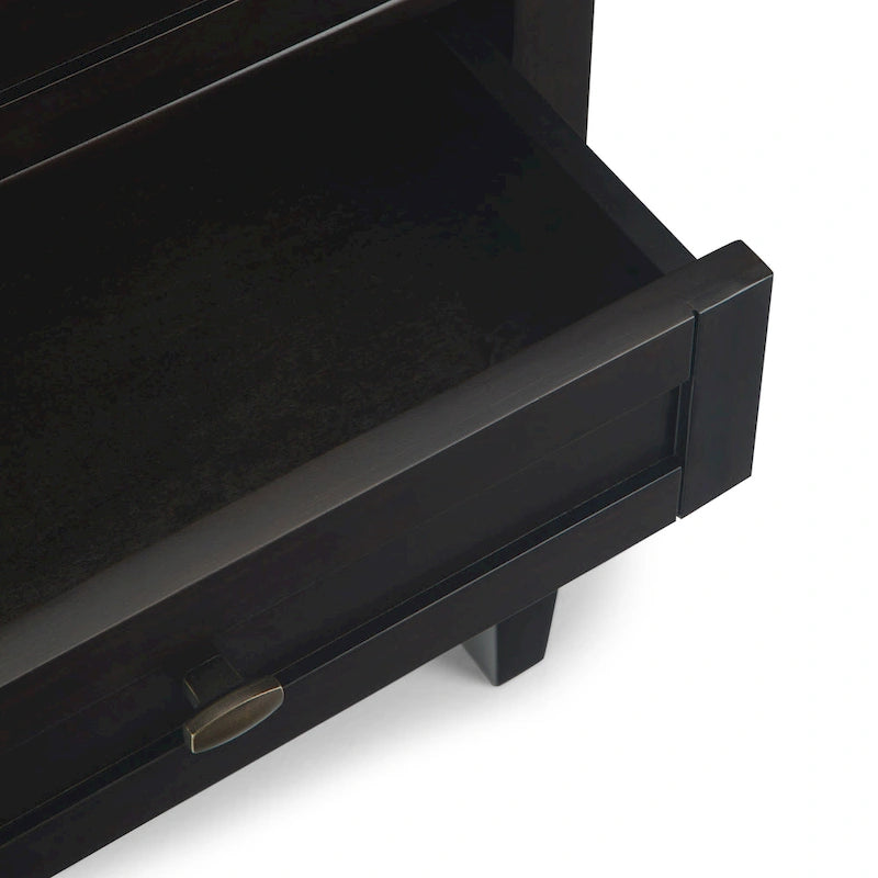 Table de chevet transitionnelle Norfolk de 24 pouces de large