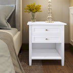 Table de chevet transitionnelle Norfolk de 24 pouces de large