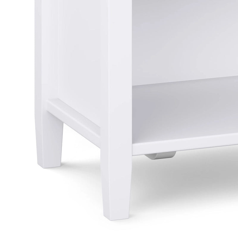 Table de chevet transitionnelle Norfolk de 24 pouces de large