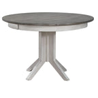 Table à manger 6 chaises en Frêne et Blanc Orageux