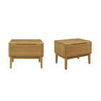 Chambre queen avec commode en bois doré