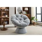 Fauteuil pivotant surdimensionné, Fauteuil pivotant à 360°, Fauteuil Papasan pour salon et chambre à coucher