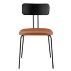 Chaise de salle à manger en cuir PU