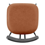 Chaise de salle à manger en cuir PU
