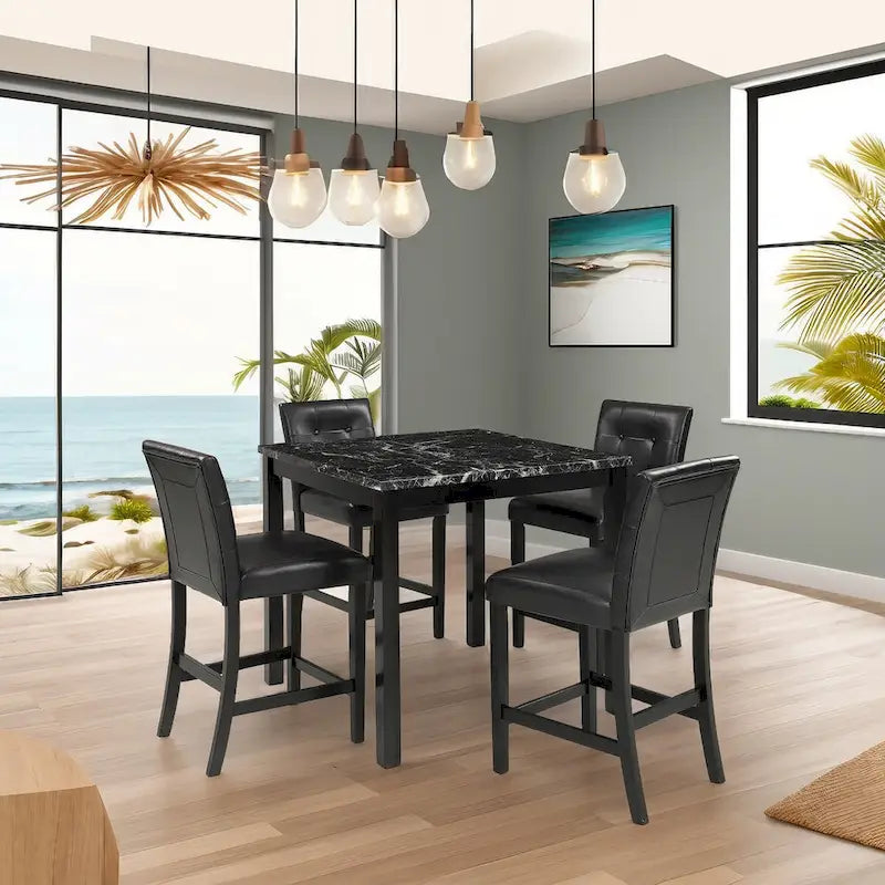 Table de cuisine avec 4 chaises